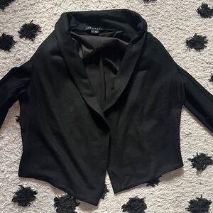 Theory size 0 Elegant Black open lightweight Jacket